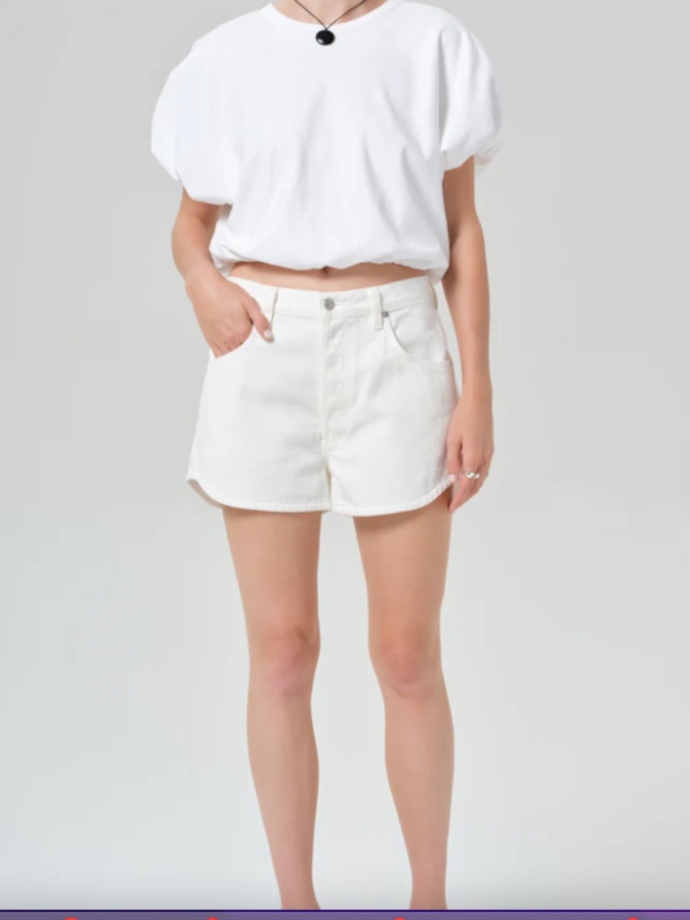 Citizens of Humanity, Abita Short In Macadamia, Size 24